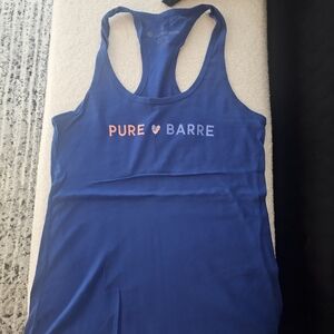Pure Barre Navy Athletic Tank